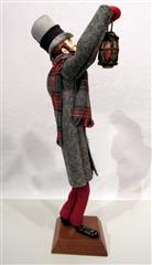 Vtg Simpich Latern Man Christmas Caroler 1989-Very Good Condion-See Photo Detais